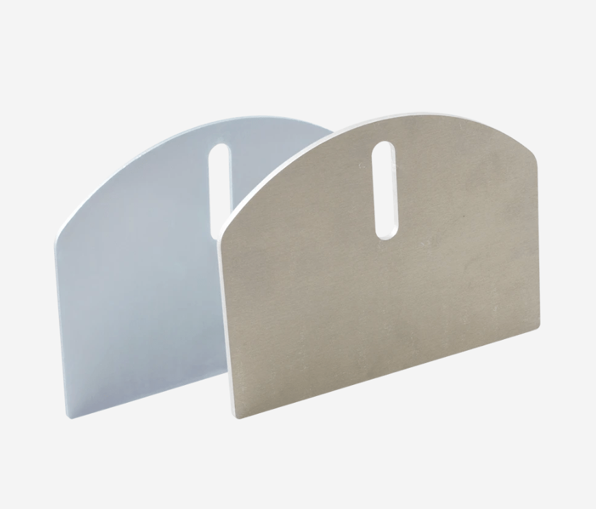 Shut It Hardcore Carriage Plates - For 6" Inch Wheels - Steel Or Aluminum Construction - 2 Pack
