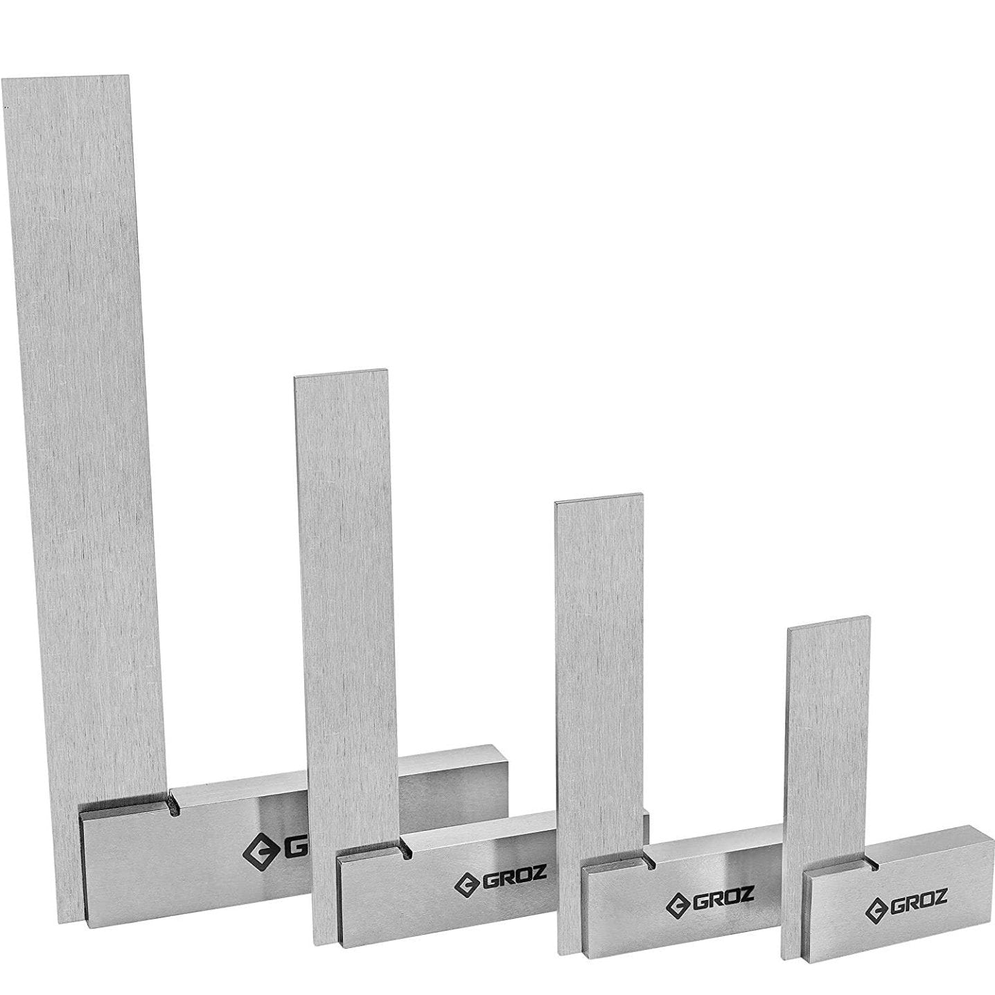 STEEL SQUARE SET4 PC: 2" , 3" 4" & 6"