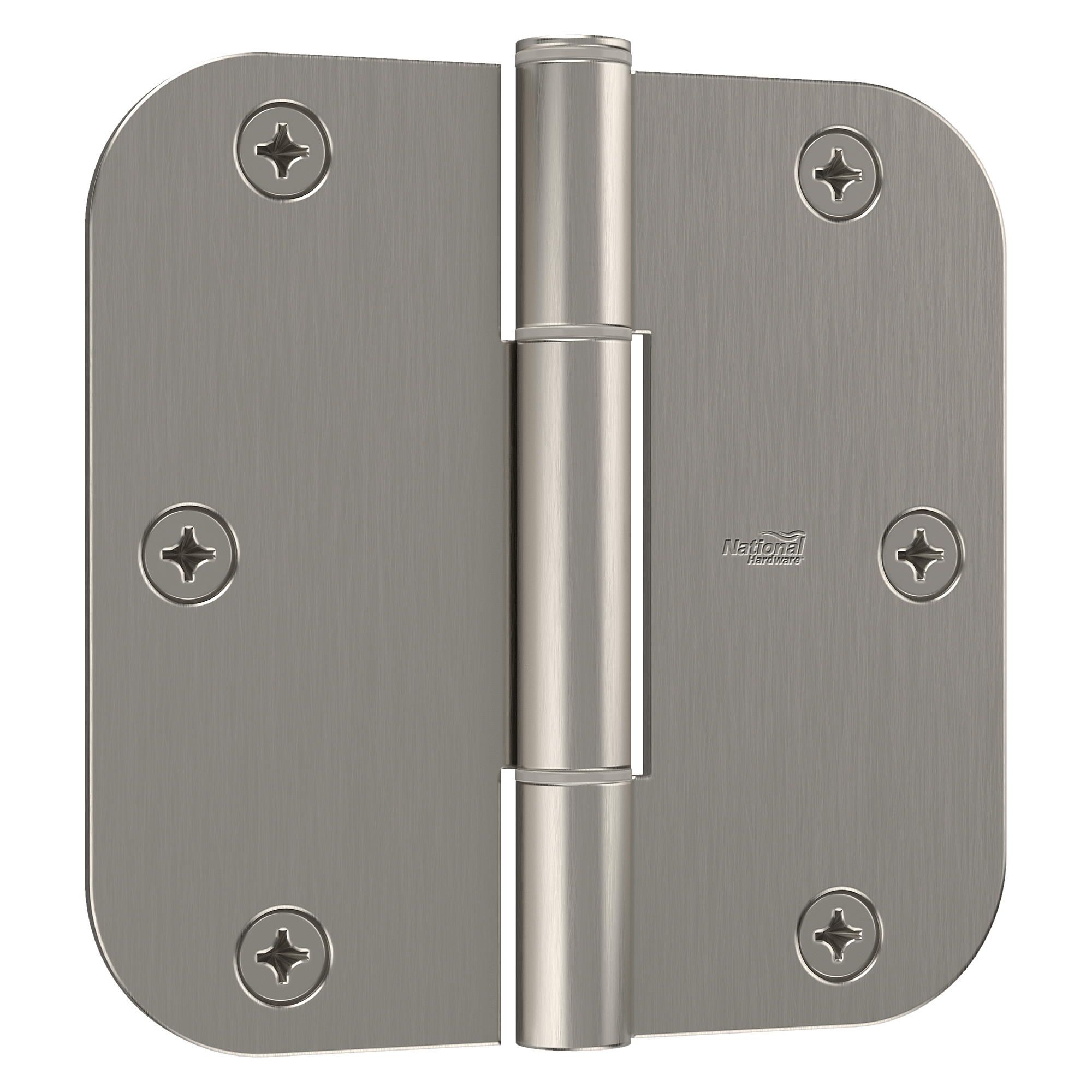 Squeak Free Interior Door Hinges - 3.5" Inch with 5/8" Inch Radius - Multiple Finishes Available - 3 Pack