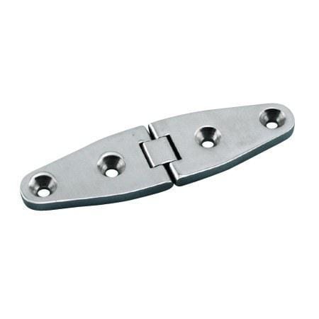 Stainless Steel Marine Heavy Duty Wide Strap Hinges 4" Or 6" - Sold Individually