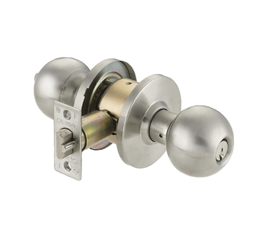 Standard Duty Commercial Cylindrical Entrance Door Knob Locksets - Barrington Ba Grade 2 - Multiple Finishes Available