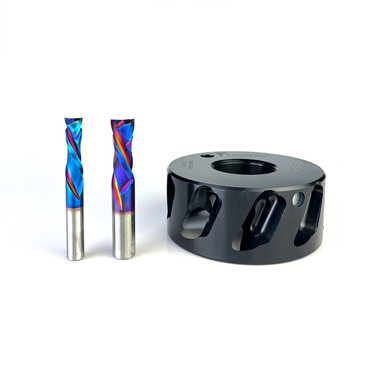 TT-150 ToolsToday CNC Dust and Chip Extraction Nut System & Amana Tool Router Bits Pack