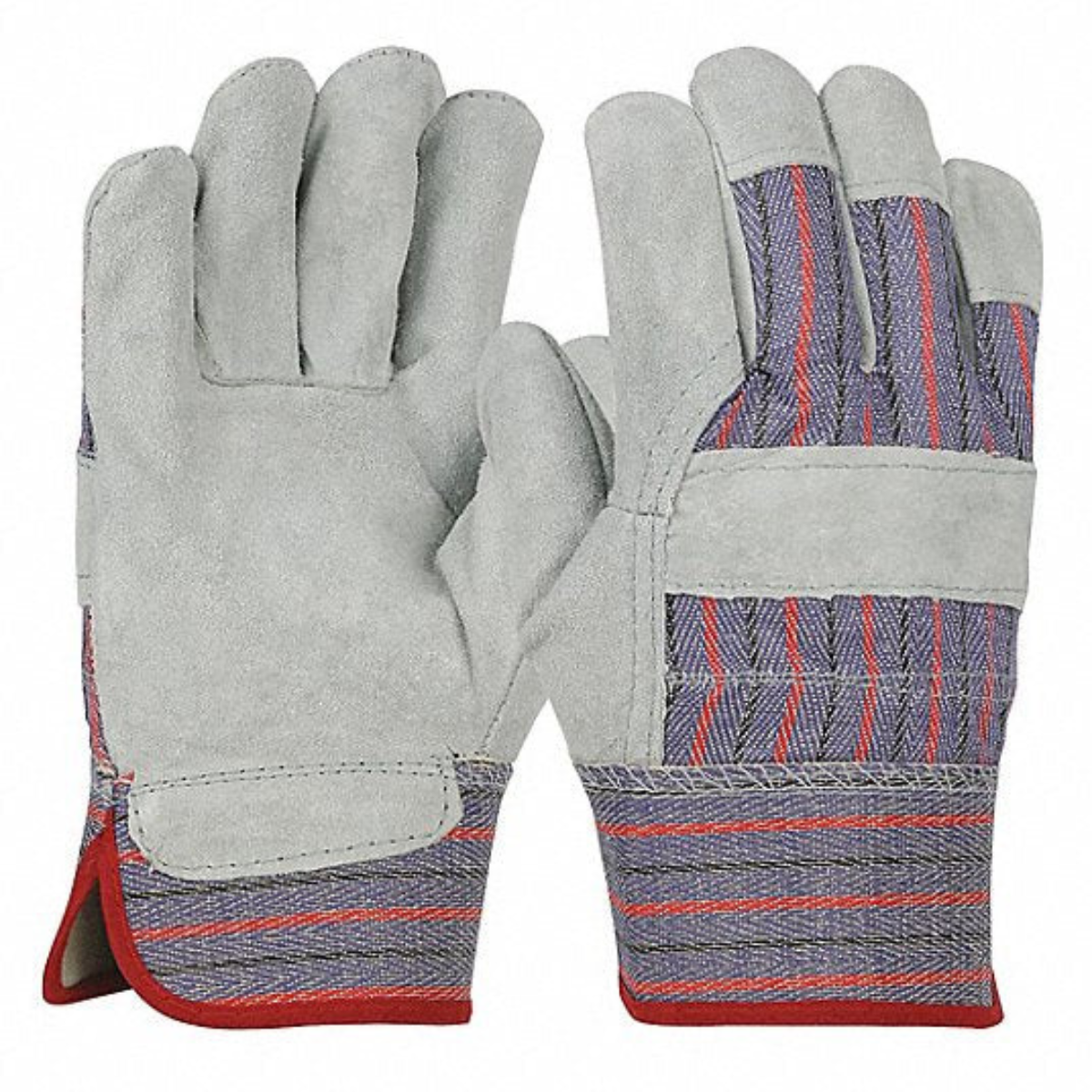 Best Welds Leather Palm Gunn Pattern Gloves - 12/pk - 2100