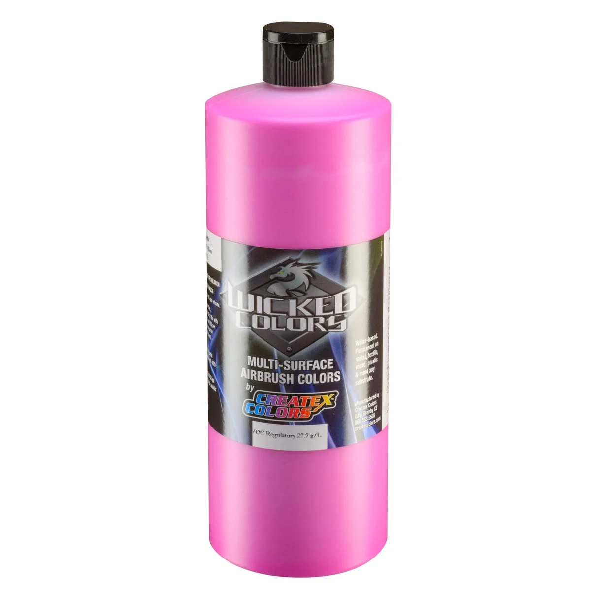 32oz Createx Wicked Color W021 – Fluorescent Raspberry