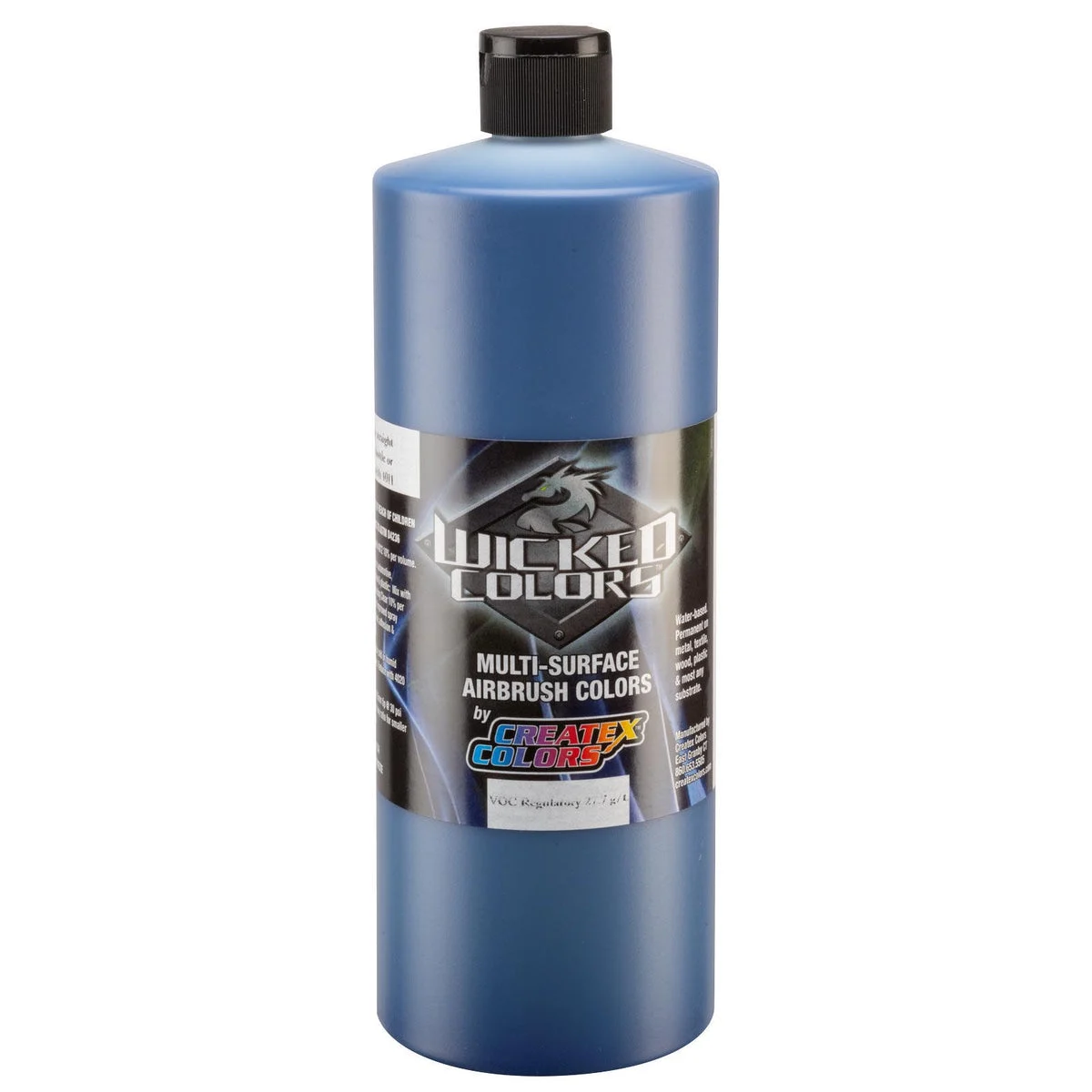 32oz Wicked Airbrush Color – W086 Opaque Phthalo Blue