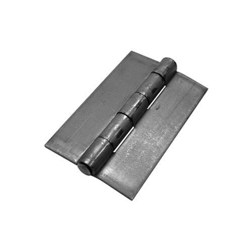 Weld On Butt Hinges - Bright Steel - 2 1/4 inches x 3 1/2 inches - 2 Pack