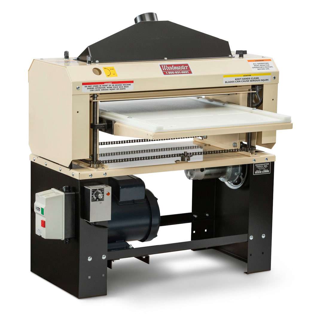 25″ 7.5 HP Helical Cutterhead Planer with 164 Carbide Inserts