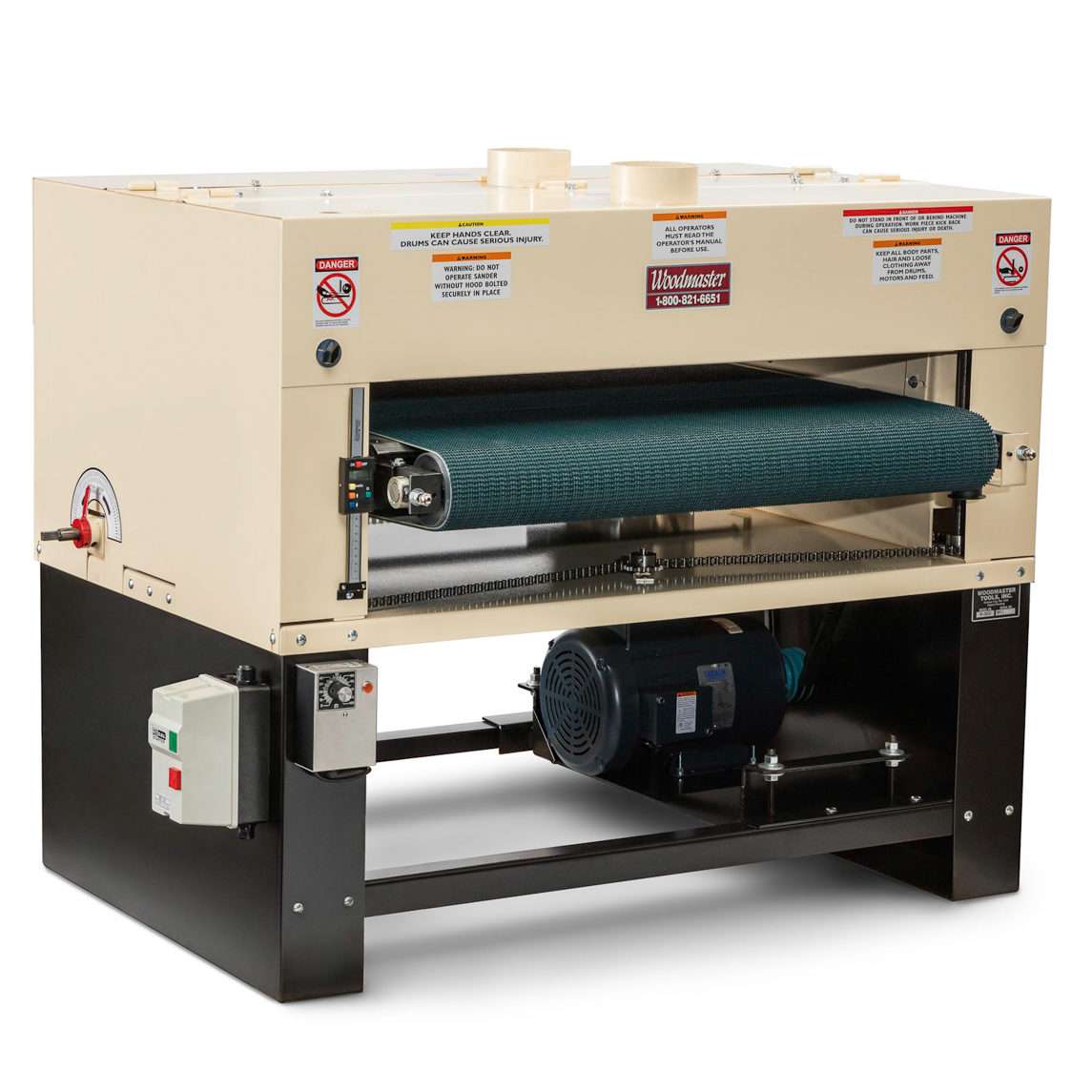 38″ 7.5 HP Double Drum Sander