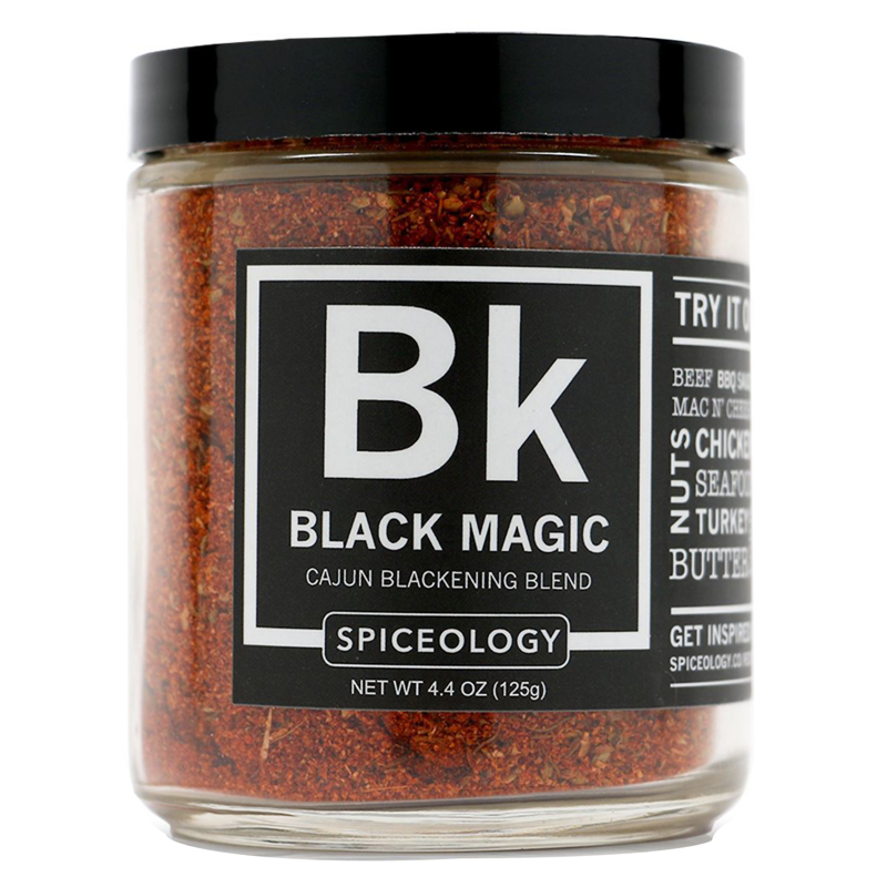 Spiceology 10019 Cajun Blackening Blend Seasoning Rub 4.4 oz