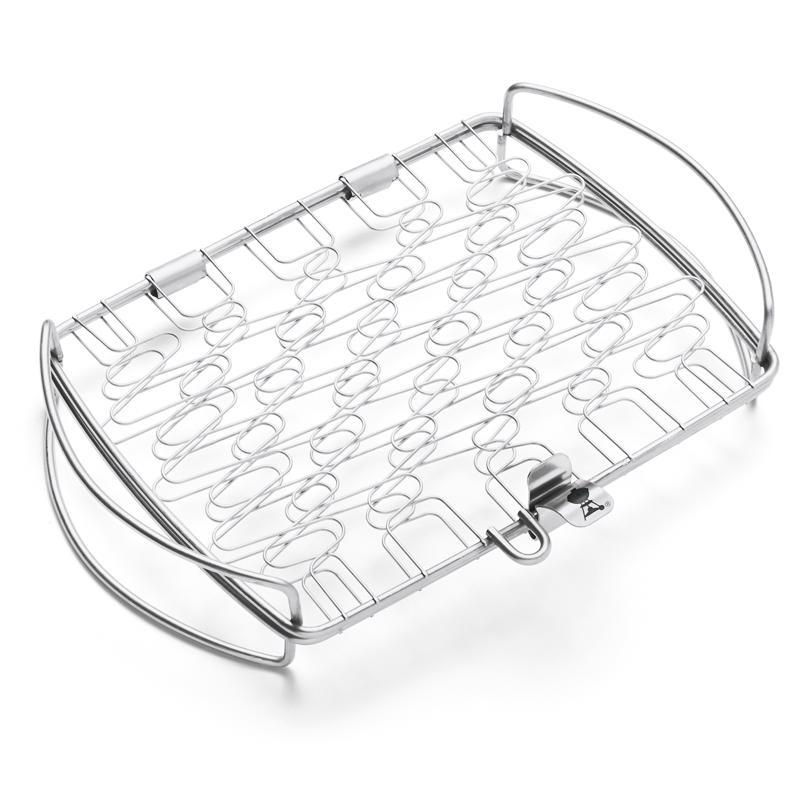 Weber 6470 Stainless Steel Grill Basket 11 in. L X 8.1 in. W 1 pk