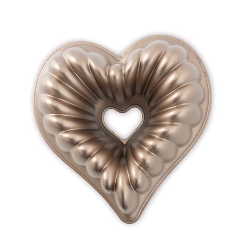 Nordic Ware 55548 10.5 in. W X 11 in. L Heart Bundt Pan Pink 1 pc