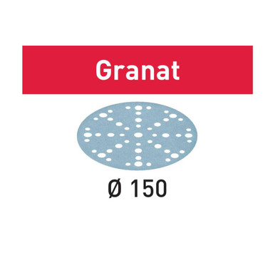 Festool 575176 Abrasive sheet STF D150/48 P1200 GR/50 Granat