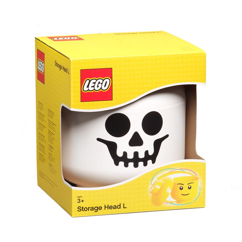 Lego 40320808 Licensed Skeleton Large Storage Head White 1 pc