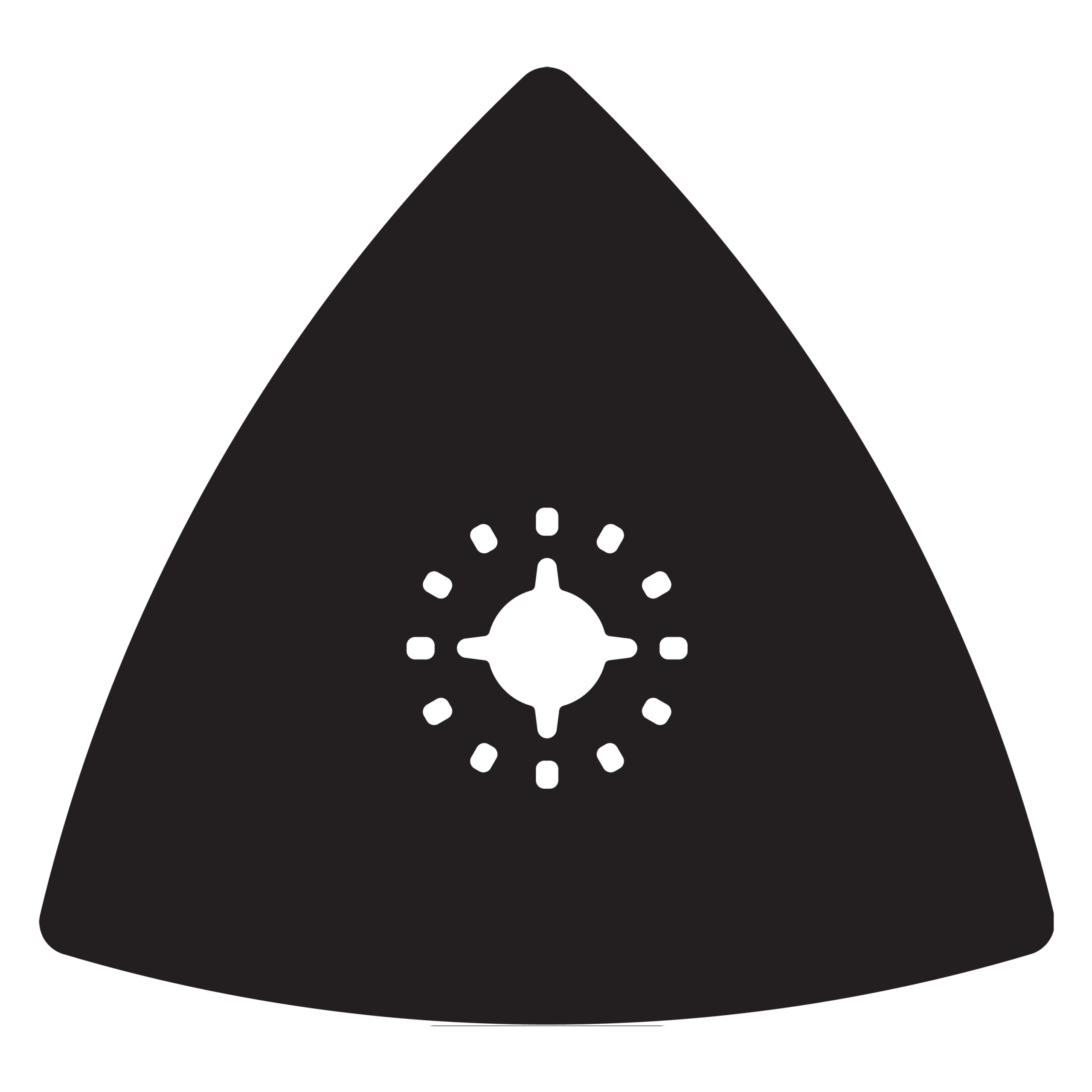 Diablo DOSSAND 3-3/4" Starlock Oscillating Sanding Pad