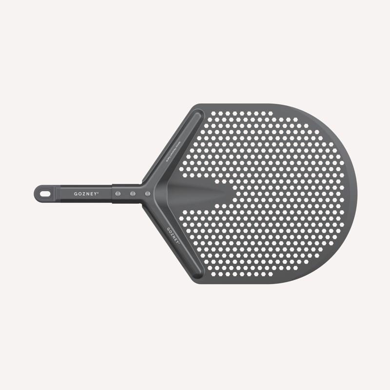 Gozney AT1963 Tread Venture Placement Peel, Aluminum Pizza Peel 12 in. L X 14.17 in. W 1
