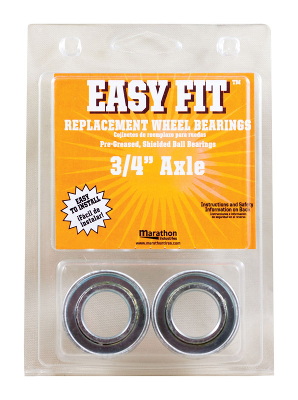 Marathon 60010 Easy Fit 500 lb. cap. Wheel Bearings Steel 2 pk