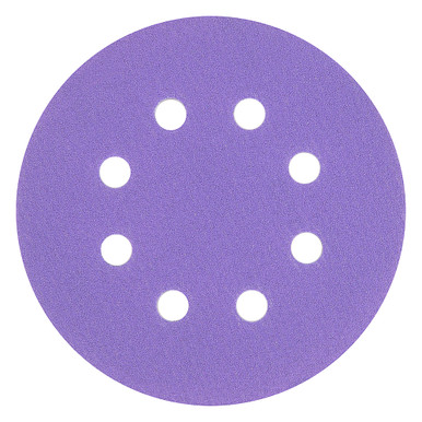 Trend 5 Inch Sanding Discs for Random Orbital Sanders, 60/120/180/240 Grit, 25 Pack, Multi-Grit Film Abrasive for Wood, Paint, Metal, Plastic, AB/125/M25