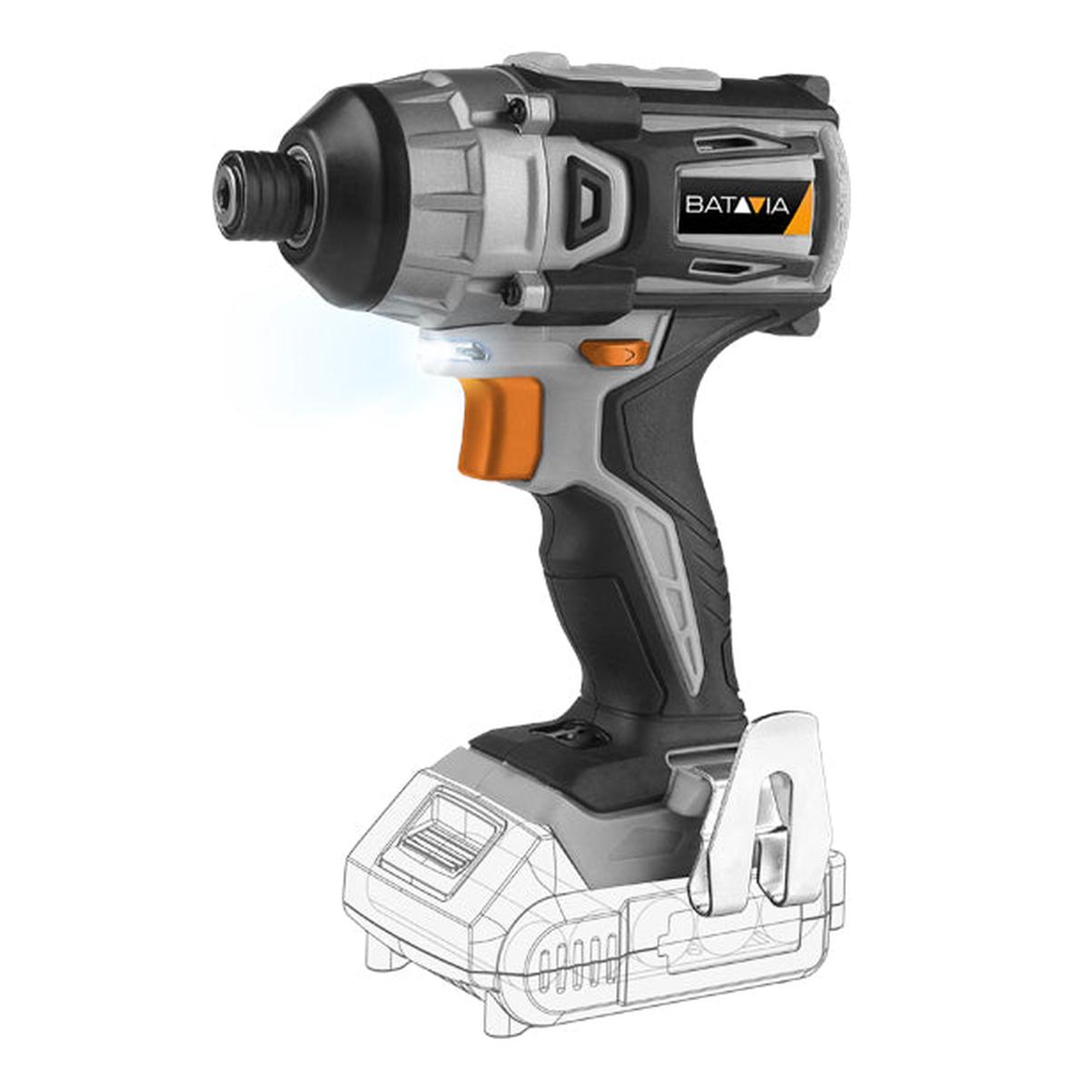 18V Cordless Brushless Impact Driver 180Nm