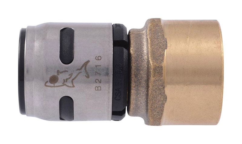 Sharkbite K094A EvoPEX 1 in. Push X 1 in. D FPT Plastic Adapter