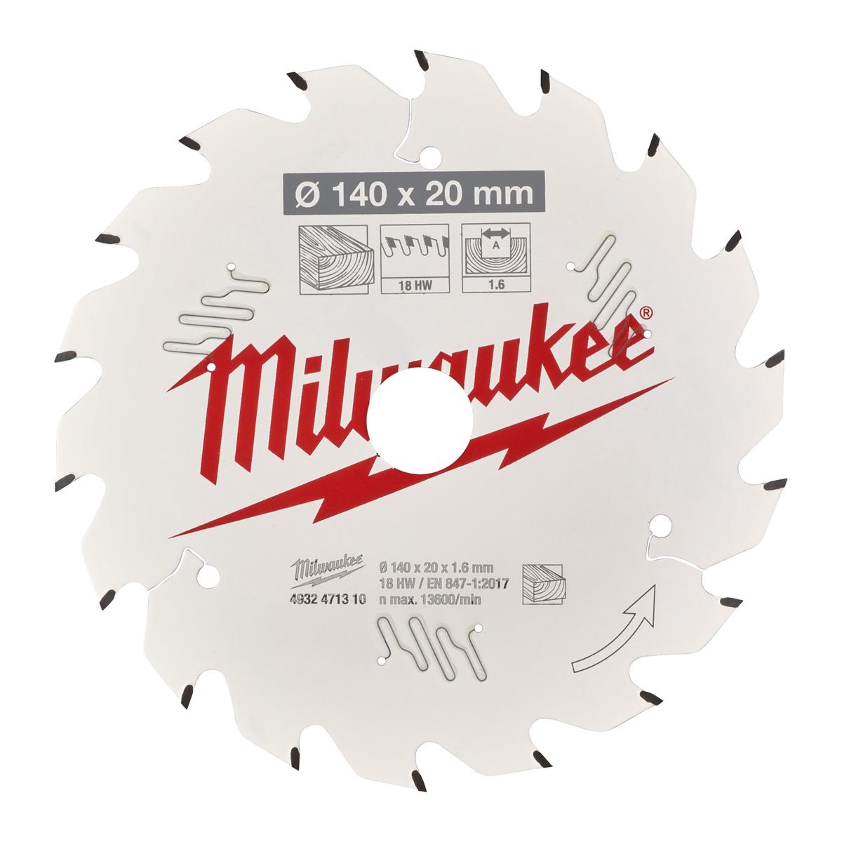 Milwaukee circular saw blade 4932471310