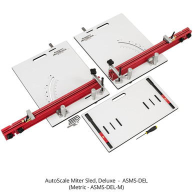 Woodpeckers ASMS-DEL AutoScale Miter Sled - Deluxe