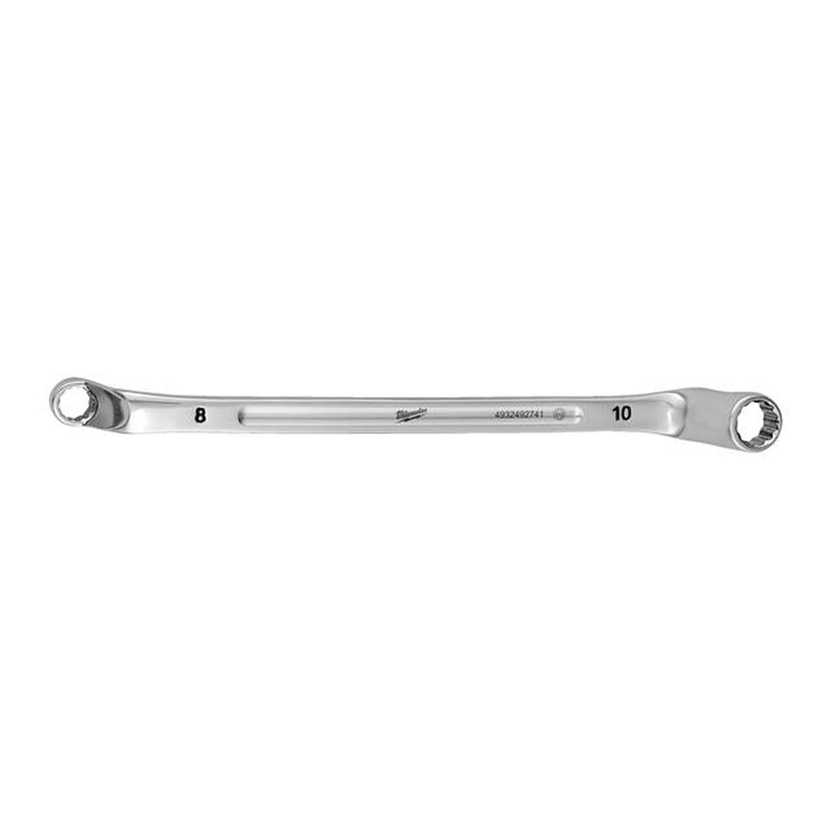 Milwaukee double ring wrench, offset 8×10 mm 4932492741