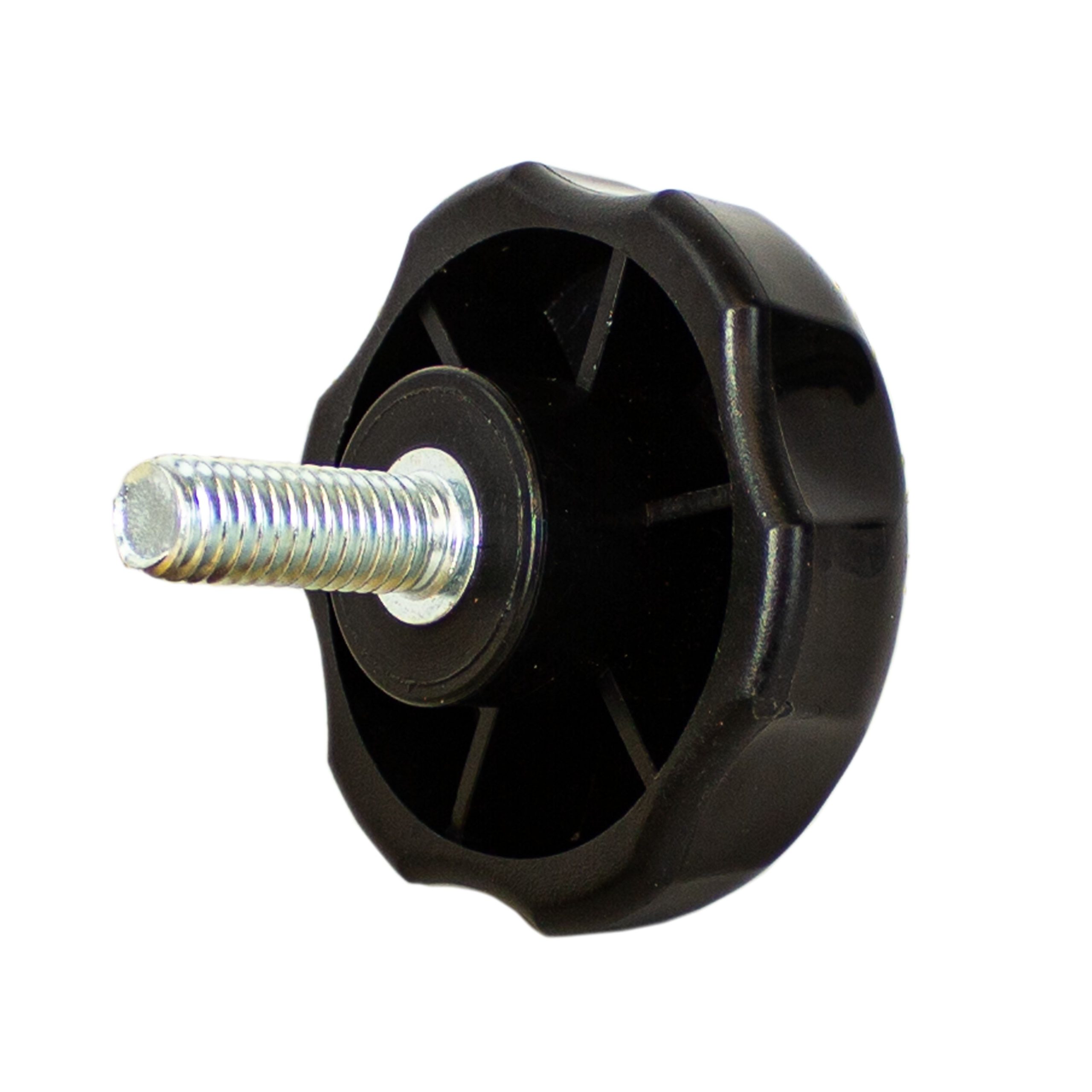 KNOB STAR 1" STUD 2 1/4"D X3/8" X 16 TPI