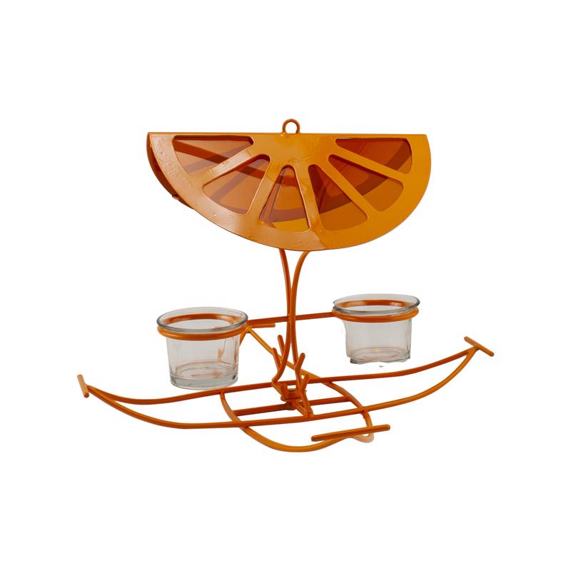 Woodlink 25019 Oriole Metal Oriole Fruit and Nut Bird Feeder 4 ports