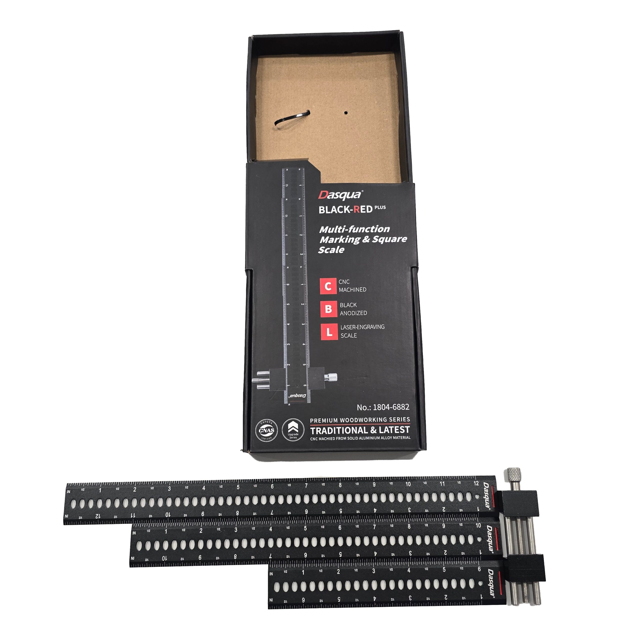 3PC MULTIFUNCTION MARKING & SQUARE SCALE