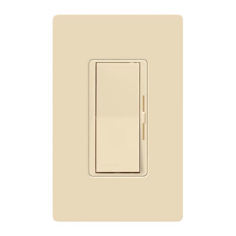Lutron DVWCL-153PH-IV Diva Ivory 150 W 3-Way Dimmer Switch 1 pk