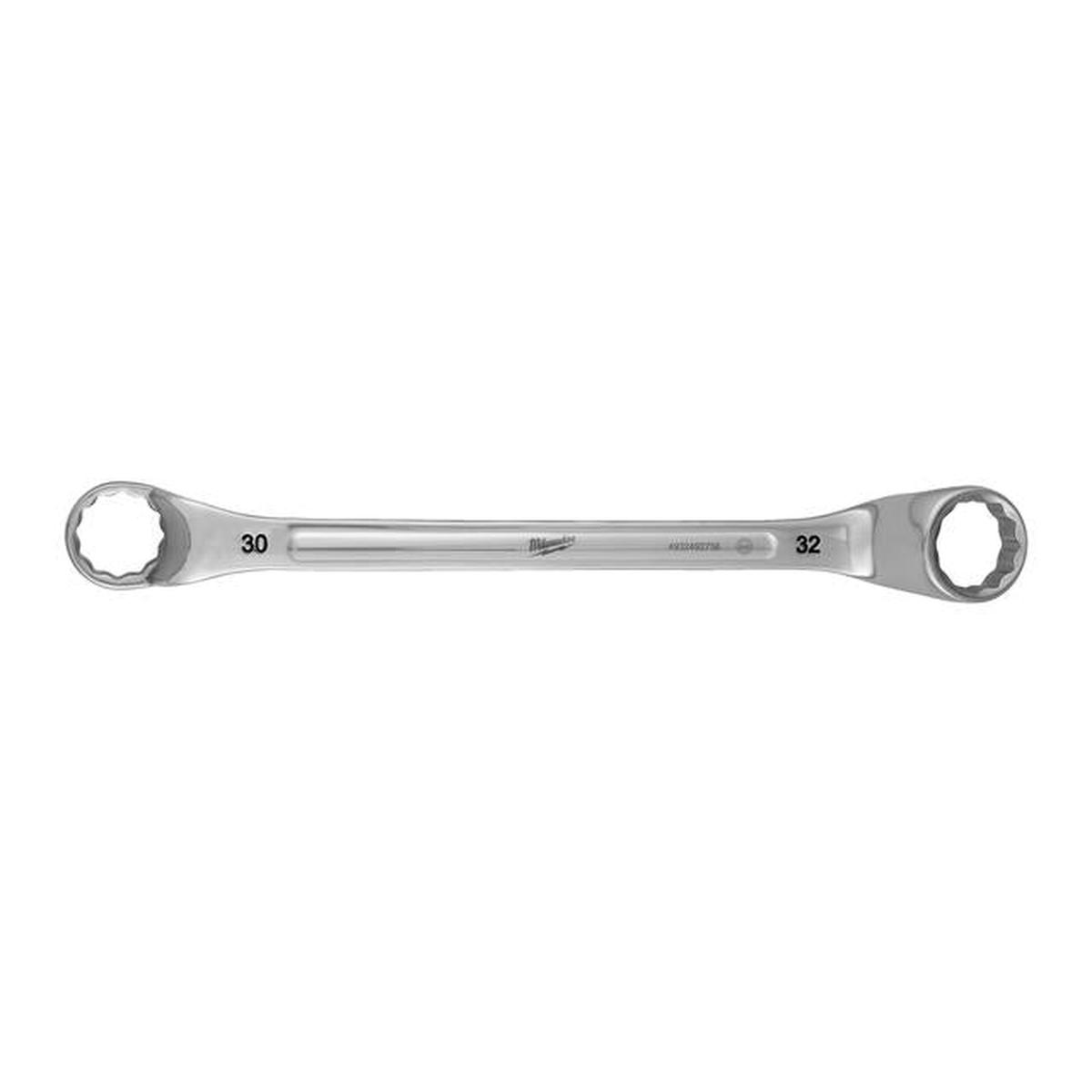 Milwaukee double ring wrench, cranked 30×32 mm 4932492756