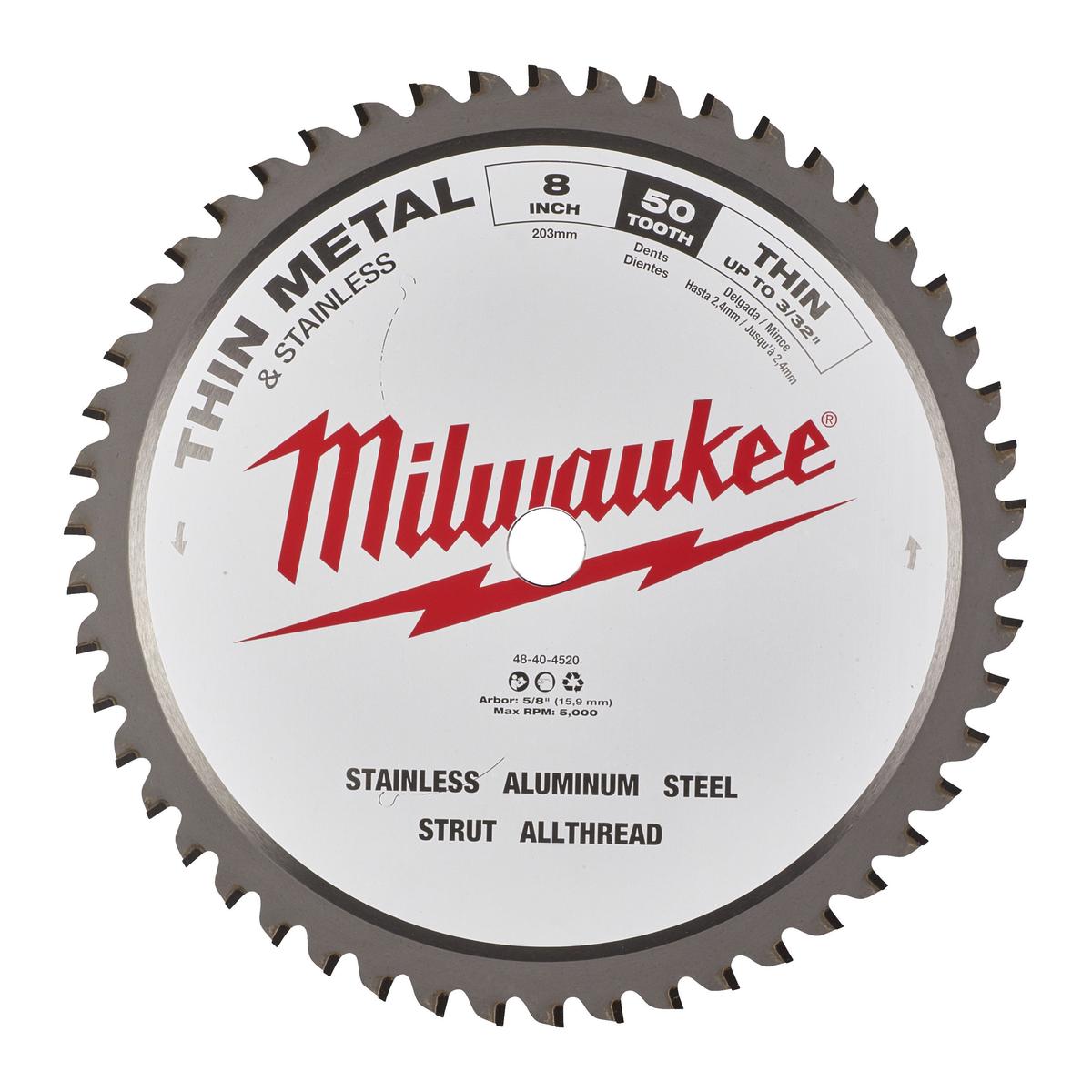 Milwaukee circular saw blade 48404520