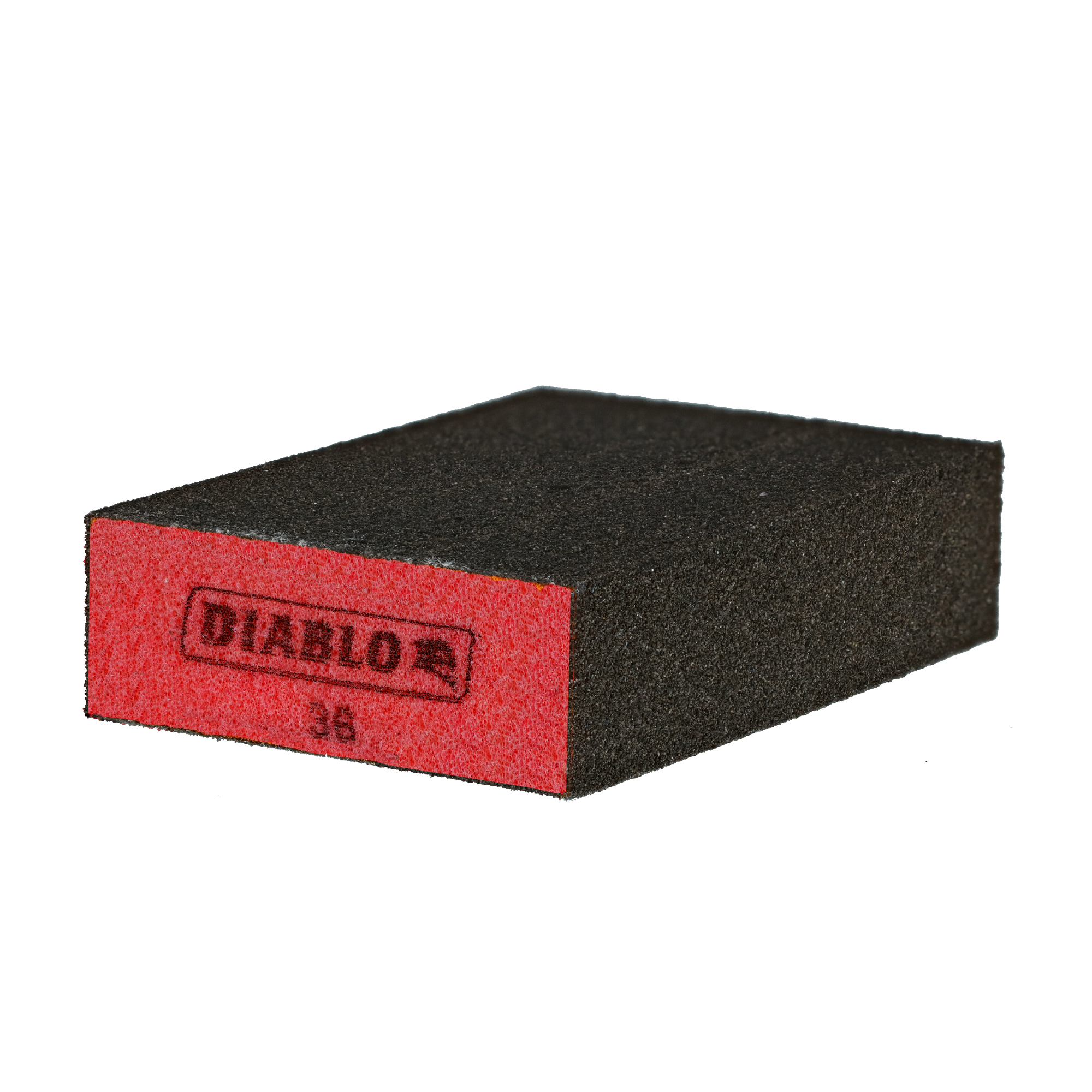 Diablo DFBLBLOCOR01G 5" x 3" x 1" 36-Grit Large Flat Edge Sanding Sponge