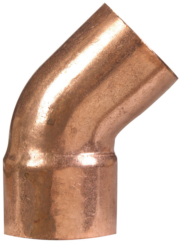 Nibco W01415D 1-1/2 in. Copper X 1-1/2 in. D Copper Copper Elbow 1 pk