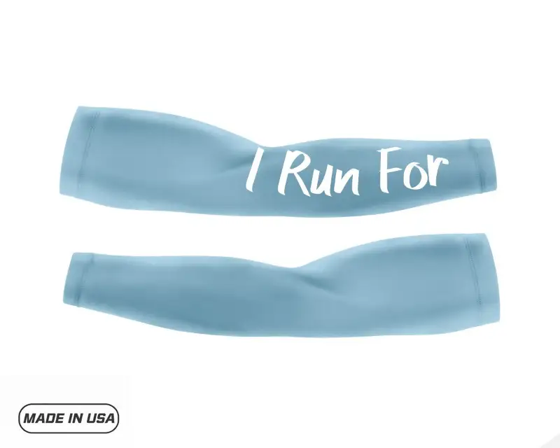 “I Run For …” Cancer Arm Sleeves (Pair)