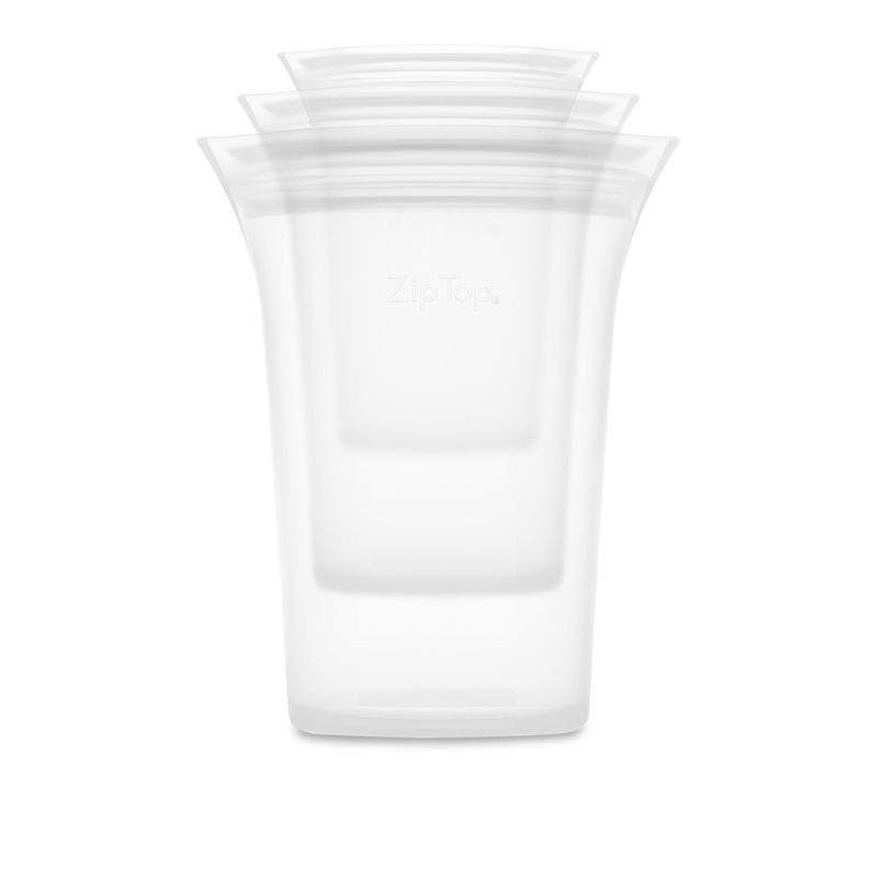 Zip Top Z-CUP3A-01 Frost Food Storage Container Set 3 pk