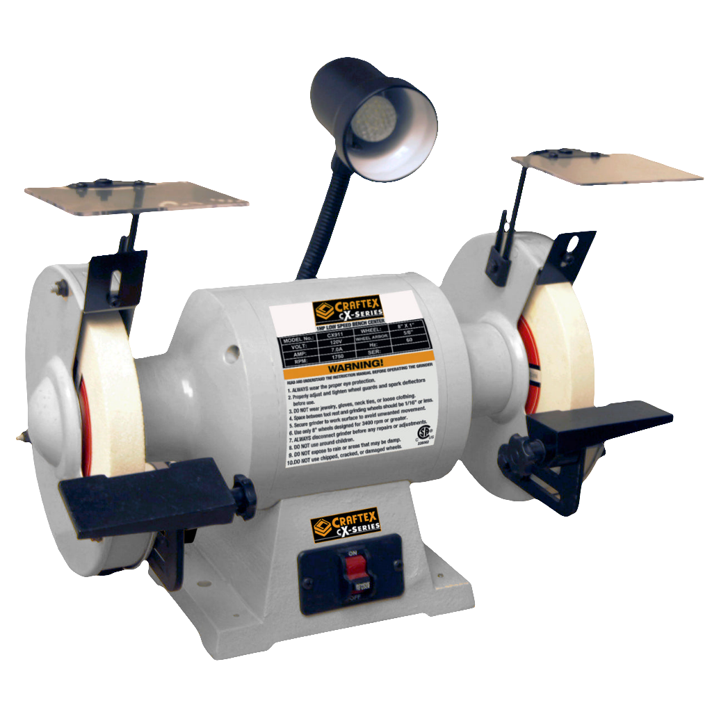 8" SLOW SPEED GRINDER CRAFTEX CX SERIES CX911