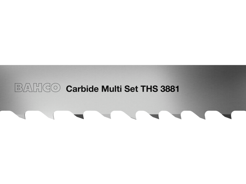 Bahco 3881 Carbide Triple Set THS Bandsaw Blades