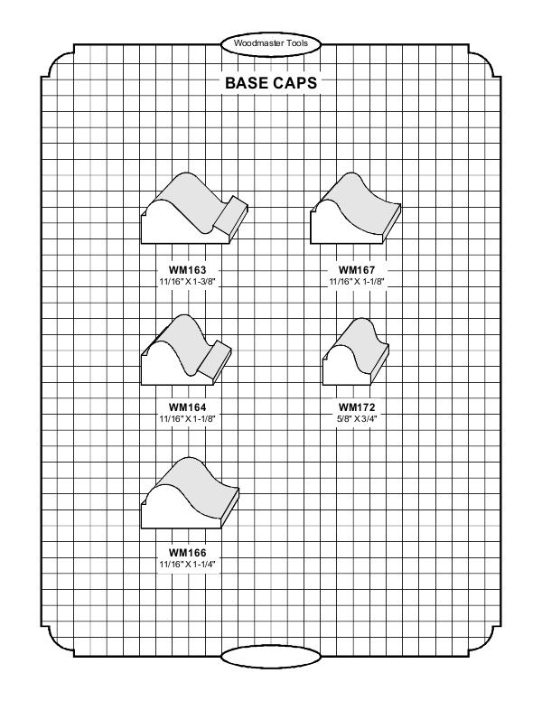 Base Cap Molding Knife