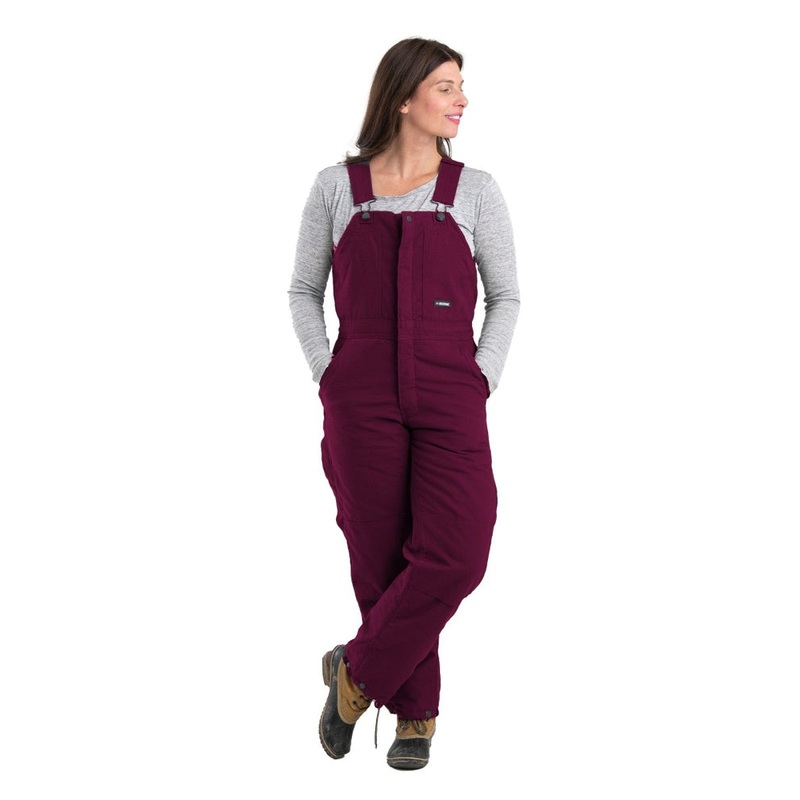 Berne Women's Softstone Duck Insulated Bib Overall