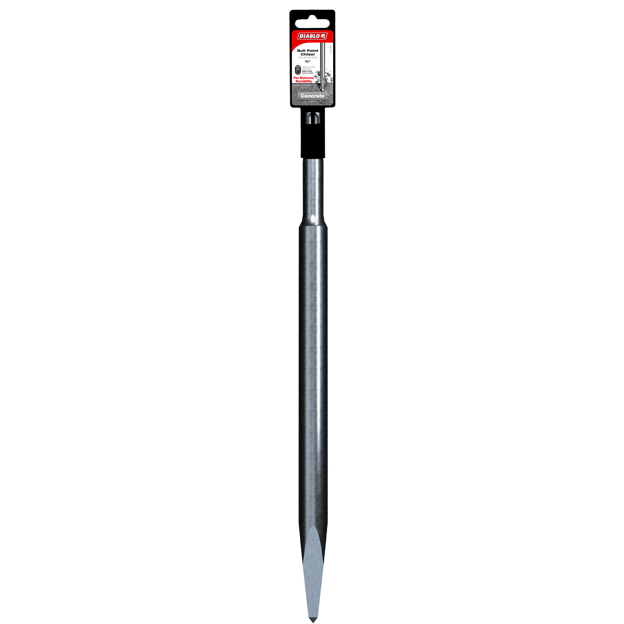 Diablo DMAPLCH2080 10" SDS-Plus Bull Point Chisel