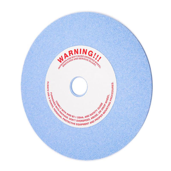 225 Dia x 5 Thick x 1-1/4" Bore - BLUE 54-J - USA -- Vitrified Wheel
