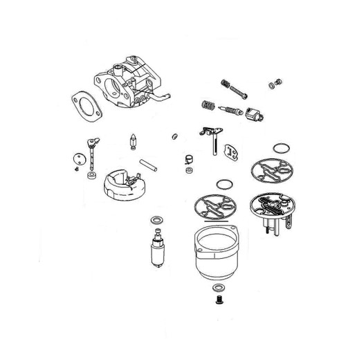 593027 Carburetor Briggs and Stratton Genuine OEM Part