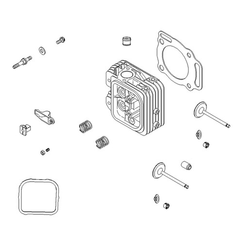 808698 HeadCylinder Briggs and Stratton Genuine OEM Part