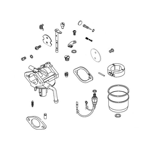 825371 Carburetor Briggs and Stratton Genuine OEM Part