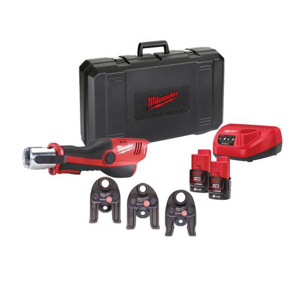 Milwaukee M12ONEHPT-202C TH set cordless pressing tool 4933481036