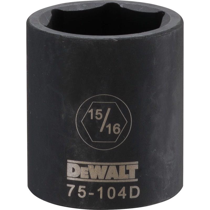 Dewalt DWMT75104OSP 15/16 in. X 1/2 in. drive SAE 6 Point Impact Socket 1 pc