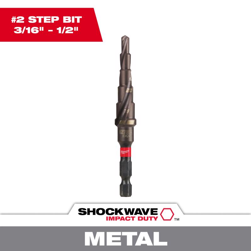 Milwaukee 48-89-9242 Imp Step Drlbit #2