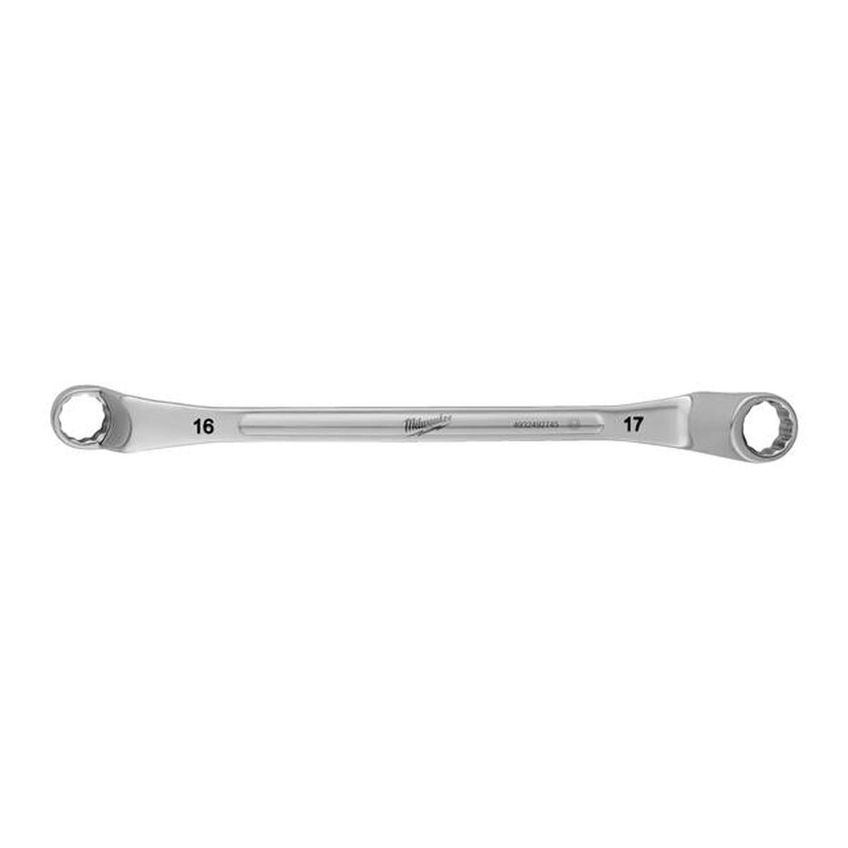 Milwaukee double ring wrench, offset 16×17 mm 4932492745