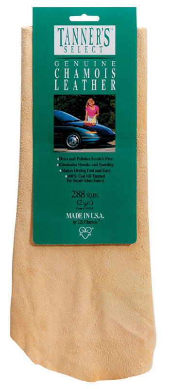 Acme TS10T Tanner's Select 3 in. L X 6 in. W Sheep Skin Chamois 1 pk